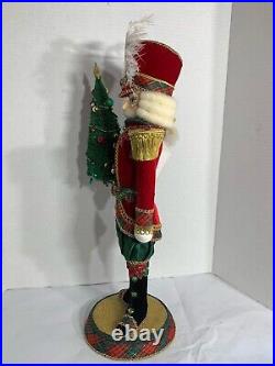 Katherine's Collection Holiday Magic Admiral Terrance Tartan green 28-428568