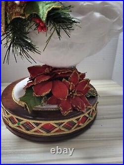 Katherine's Collection Rare Christmas Goose Tabletop Decor 16 X 14 See Picture