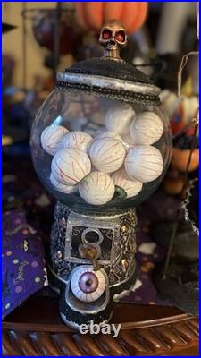 Katherines Collection Halloween Which Way to Witchville Eyeball Machine EUC