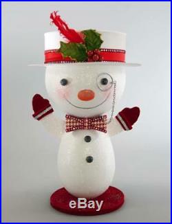 Katherines Collection Snowman Candy Container for Christmas Treats 28-728640