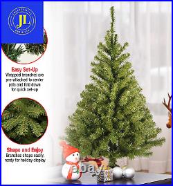 Kincaid Spruce Artificial Christmas Tree Realistic, Easy Setup, Fire-Resistant