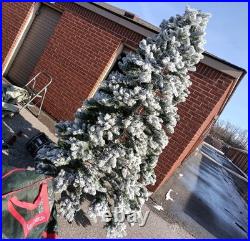 King of Christmas 9-ft Artificial Tree with Lights Works great, looks awesome