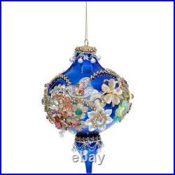 King’s Jewels Finial Ornament Blue 8