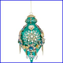 King’s Jewels Finial Ornament Teal 8