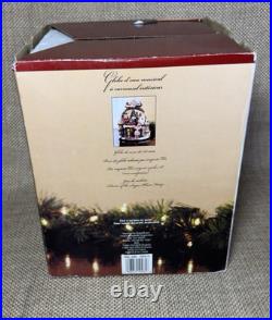 Kirkland Nutcracker Waterglobe Lighted Snow Globe Flaw Rare