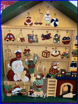 Kirkland Santa's Workshop Advent Calendar Christmas 24 Costco Complete Rare