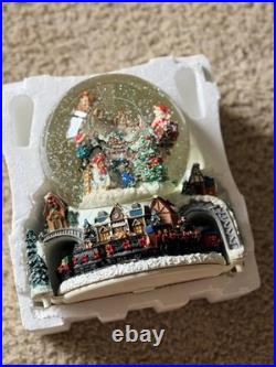 Kirkland Signature Musical Waterglobe Revolving Base Santa Train Snow Globe Box Kirkland Signature Musical Waterglobe Revolving Base Santa Train Snow Globe Box
