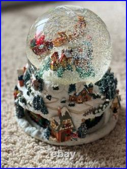 Kirkland Signature Musical Waterglobe Revolving Base Santa Train Snow Globe Box Kirkland Signature Musical Waterglobe Revolving Base Santa Train Snow Globe Box
