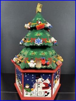 Kirkland Signature Wooden Advent Calendar Christmas Tree 24 Ornaments COMPLETE