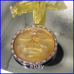 Kirks Folly Seaview Moon Sunkissed Moon Face Large Ornament 4 inch round