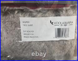 Koolaburra By UGG Jasper Set Of 2 Stockings & Christmas Tree Skirt Red Brand New