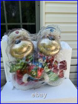 Kringle Express 22 Resin Indoor Outdoor Reindeer Duo Brand New Original Box