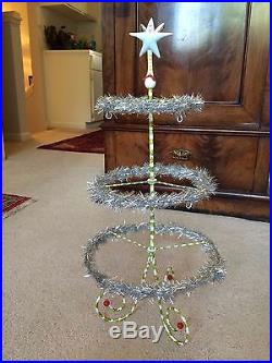 Krinkles Patience Brewster Department 56 3-Ring Christmas Tree with15 Ornaments