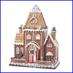 Kurt Adler 16Claydgh Gingerbread Fancy House