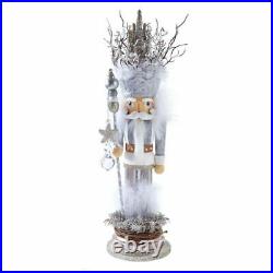 Kurt Adler 17.5 Hollywood Castle King Nutcracker, White