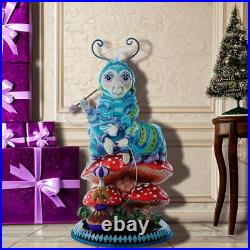 Kurt Adler Alice in Wonderland Hollywood NutcrackersT Caterpillar