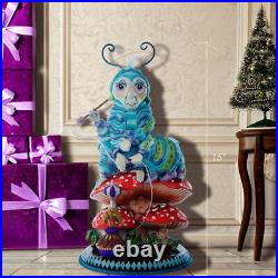 Kurt Adler Alice in Wonderland Hollywood NutcrackersT Caterpillar