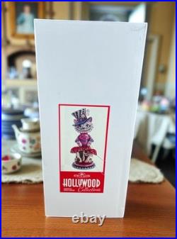 Kurt Adler Hollywood Cheshire Cat Nutcracker Alice Wonderland Mad Hatter NIB 15
