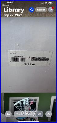 Kurt Adler Hollywood Cheshire Cat Nutcracker Alice Wonderland Mad Hatter NIB 15