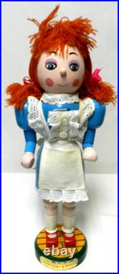 Kurt Adler WIZARD OF OZ Lion Scarecrow Tin Man Dorothy 14 Nutcrackers Set 4 Vtg