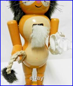 Kurt Adler WIZARD OF OZ Lion Scarecrow Tin Man Dorothy 14 Nutcrackers Set 4 Vtg