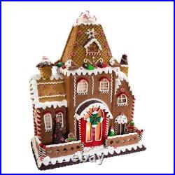Kurt S. Adler 16 Fancy Clay Dough Gingerbread House Table Piece