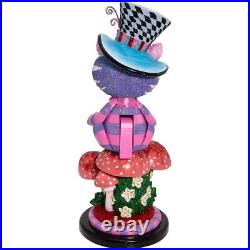Kurt S. Adler HA0573 Hollywood Cheshire Cat Nutcracker, Multi-Colored, 15