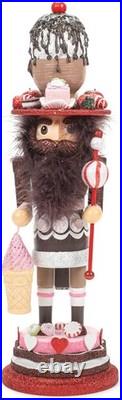 Kurt S. Adler HA0583 Hollywood Chocolate Sundae Nutcracker 18 Multicolored