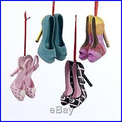 Kurt S Adler Shoe Ornaments 3 out of the 4 are available