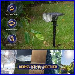 Kyosho Solar Spot Lights Outdoor, IP67 Waterproof 6 Pack, Multicolor