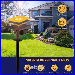Kyosho Solar Spot Lights Outdoor, IP67 Waterproof 6 Pack, Multicolor