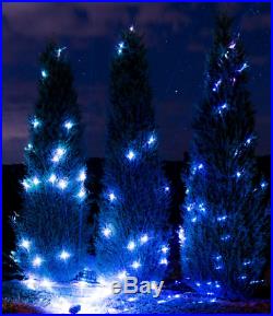 LEDMALL Full Spectrum Motion Star Effects 7 color WHITE Laser Christmas Lights