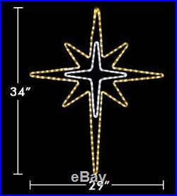 LED Bethlehem Star with Twinkle Center