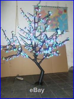 LED Christmas Light Cherry Tree 480pcs LEDs 5FT Height RGB Changing Color IP65