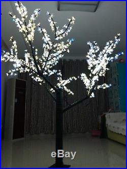 LED Christmas cherry blossom tree light with 6.5ft height 864LEDs multi-colored
