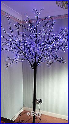 LED Indoor/Outdoor Cherry Tree Garden Feature or Indoor 2.5 M 500 Blue Lights