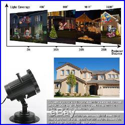 LED Lanscape Light Projector Moving Show Spotlight For Christmas Holiday Outdoor
