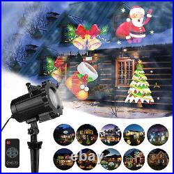 LED Laser Moving Projector Lamp Landscape Light Christmas Xmas Outdoor Decor USA
