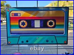 LED Neon Sign Wall Art Retro Cassette Gifts Tape Music Boombox 80's baby Classic