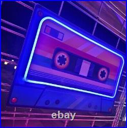 LED Neon Sign Wall Art Retro Cassette Gifts Tape Music Boombox 80's baby Classic