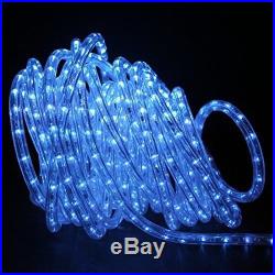 LED Rope Light Christmas 50ft Blue Outdoor Decorative Party Lighting Home NEW