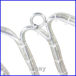 LED Rope Light Merry Christmas Motif Lighted Silhouette Red 31 Inch