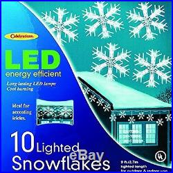 LED SNOWFLAKE10CT by CELEBRATIONS MfrPartNo 264G49A1