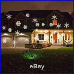 LED Snowflake Projector Xmas Light Outdoor Landscape Garden Party Wedding Lamp