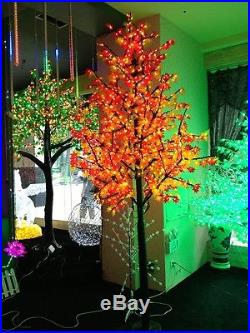 LED artificial maple tree christmas tree light 5ft636LEDs for outdoor decor