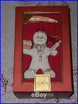 Lenox 2007 Gingerbread Christmas Ornament / New