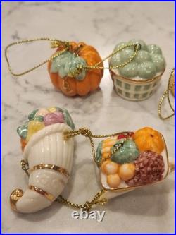 LENOX Autumn Favorites 10-piece Ornament Set