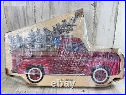 LL Bean Advent Calendar Red Truck Christmas Black Labrador Dog