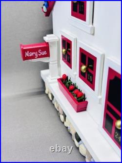 LL Bean Lighthouse Advent Calendar Wooden Christmas Decor Original Box Styrofoam