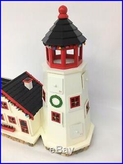 LL Bean Wooden Lighthouse Calendar Christmas Count Down Advent Drawers